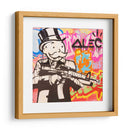 Assault Rifle - Alec Monopoly | Cuadro decorativo de Canvas Lab