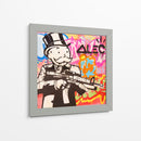 Assault Rifle - Alec Monopoly | Cuadro decorativo de Canvas Lab