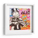 Assault Rifle - Alec Monopoly | Cuadro decorativo de Canvas Lab