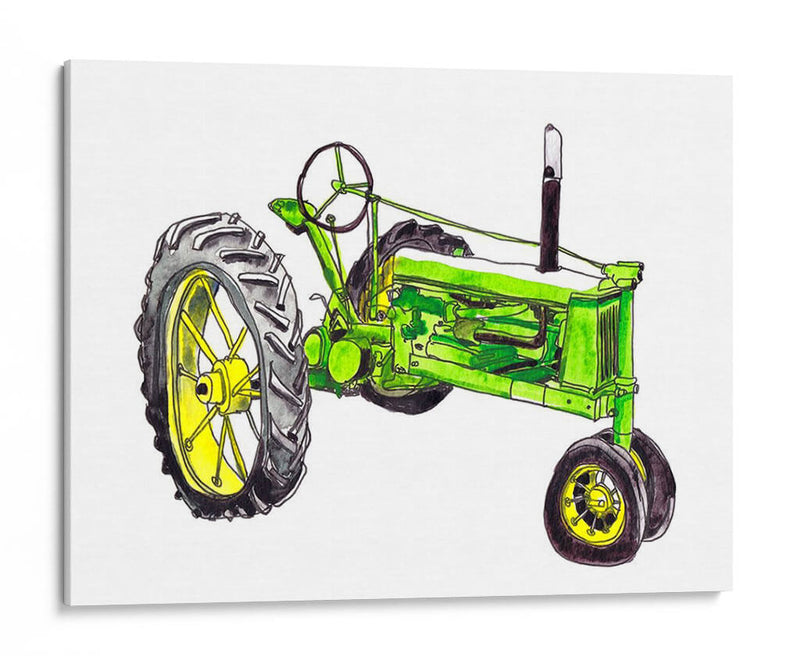 Estudio De Tractor I - Scherrer Finch | Cuadro decorativo de Canvas Lab