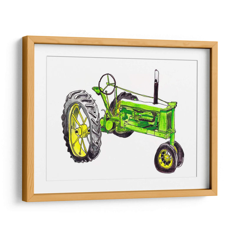 Estudio De Tractor I - Scherrer Finch | Cuadro decorativo de Canvas Lab