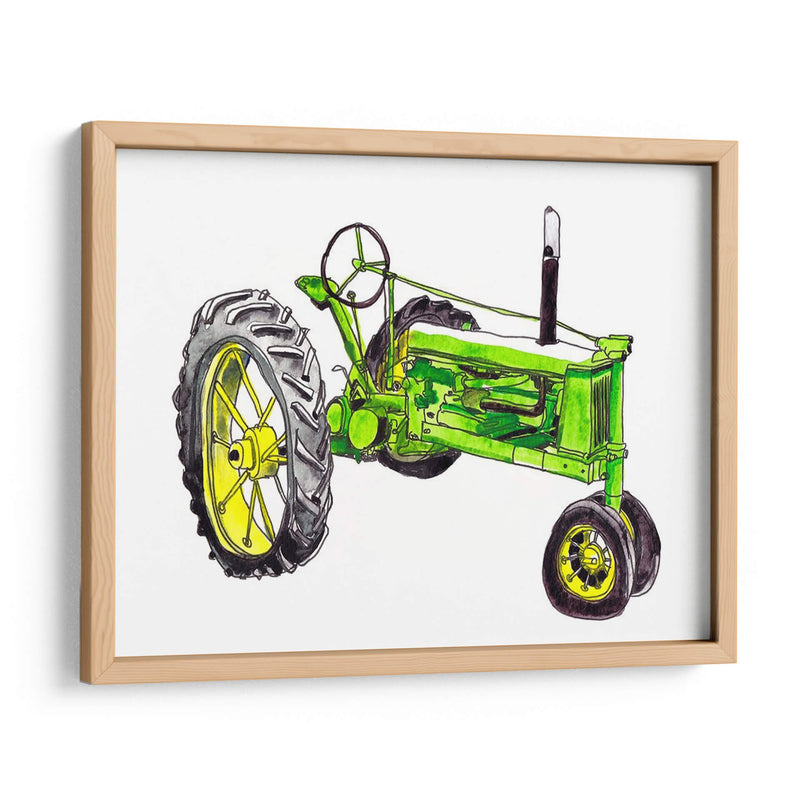 Estudio De Tractor I - Scherrer Finch | Cuadro decorativo de Canvas Lab