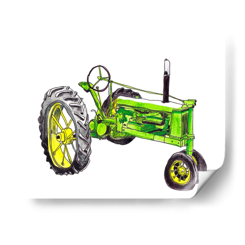 Estudio De Tractor I - Scherrer Finch | Cuadro decorativo de Canvas Lab