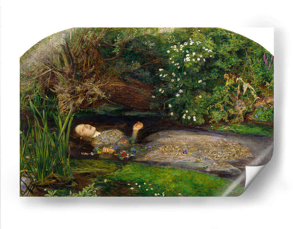 Ofelia - John Everett Millais | Cuadro decorativo de Canvas Lab