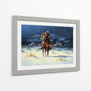 Trayendo La Casa De Navidad - Jack Sorenson | Cuadro decorativo de Canvas Lab