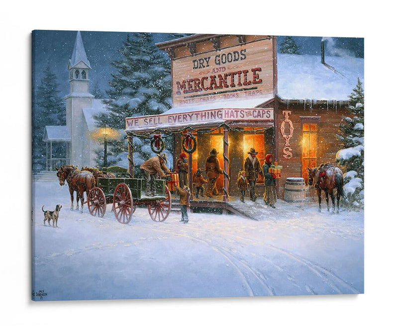 Deseos De Navidad - Jack Sorenson | Cuadro decorativo de Canvas Lab