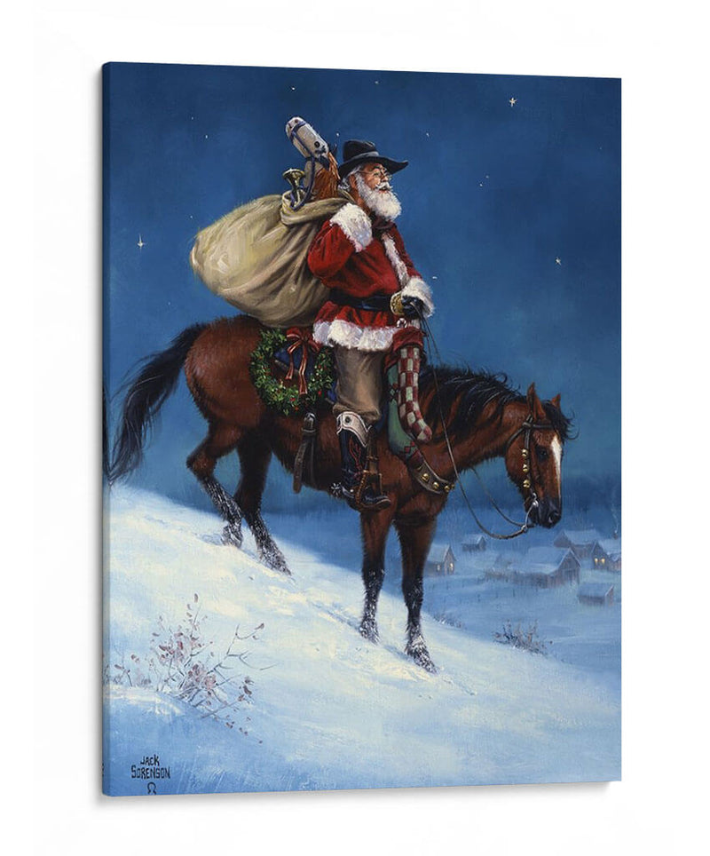 Una Navidad Vaquero - Jack Sorenson | Cuadro decorativo de Canvas Lab