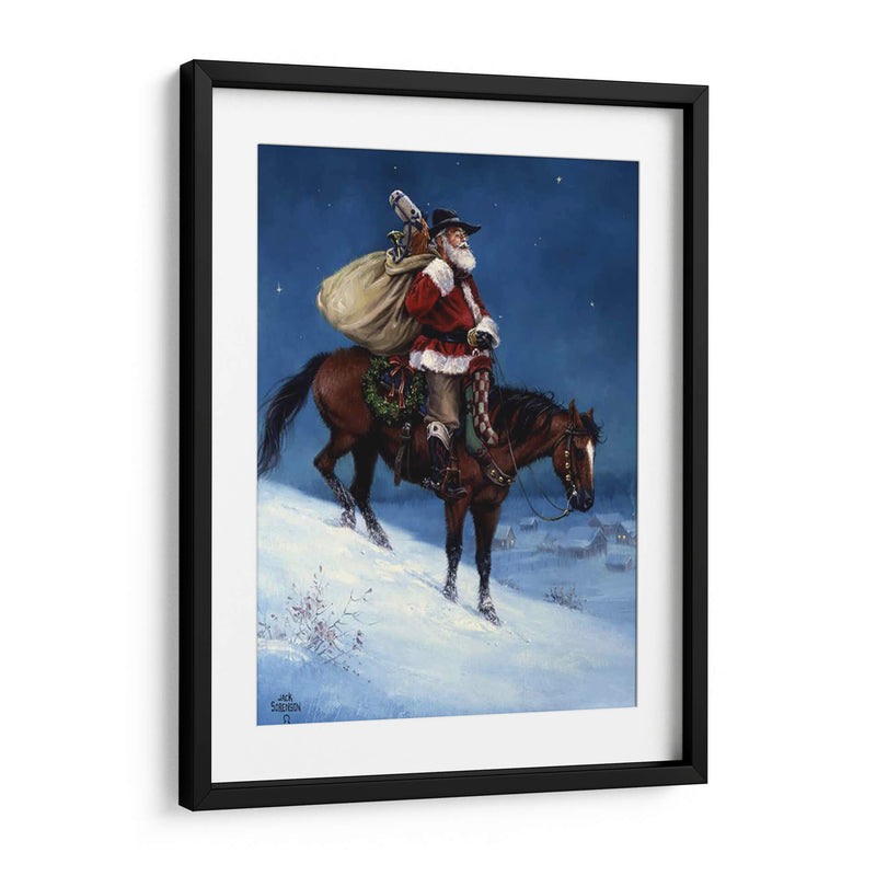 Una Navidad Vaquero - Jack Sorenson | Cuadro decorativo de Canvas Lab