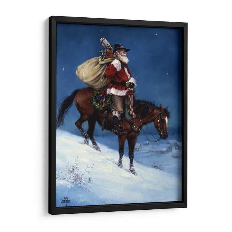 Una Navidad Vaquero - Jack Sorenson | Cuadro decorativo de Canvas Lab