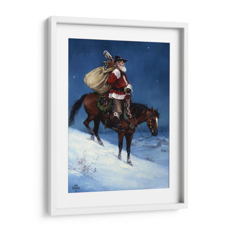 Una Navidad Vaquero - Jack Sorenson | Cuadro decorativo de Canvas Lab