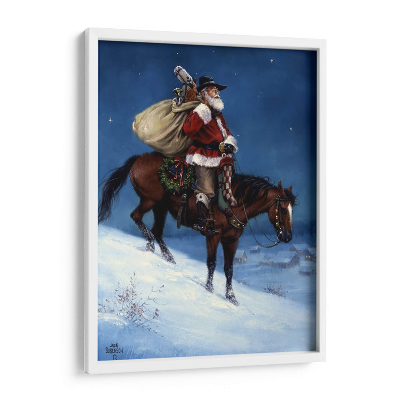 Una Navidad Vaquero - Jack Sorenson | Cuadro decorativo de Canvas Lab