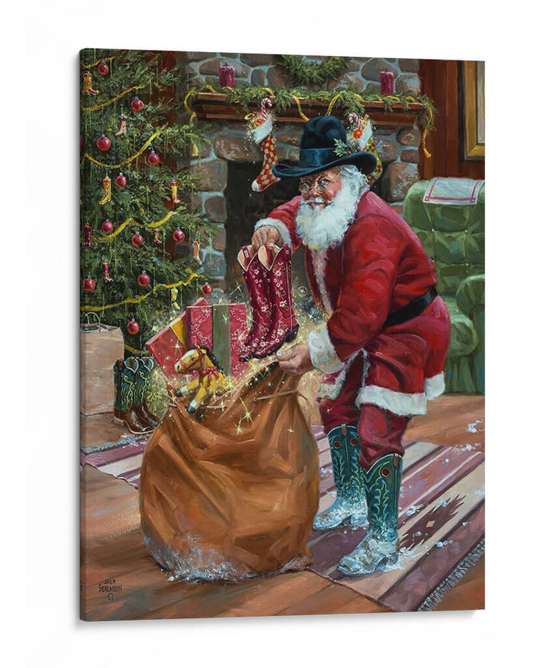 Nuevas Botas Para Navidad. - Jack Sorenson | Cuadro decorativo de Canvas Lab