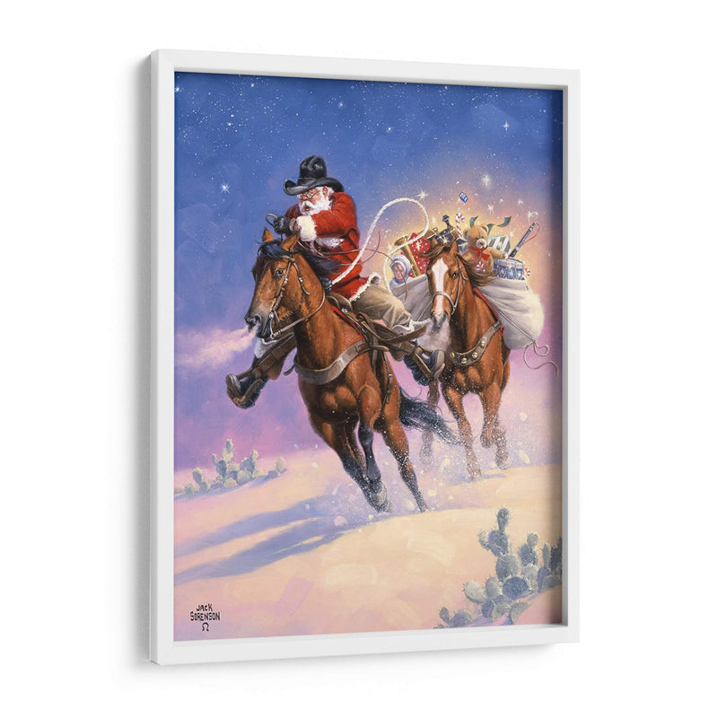 Santas Big Ride - Jack Sorenson | Cuadro decorativo de Canvas Lab