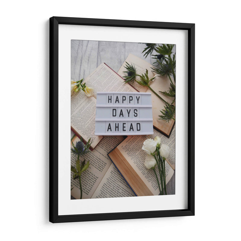 Happy days ahead | Cuadro decorativo de Canvas Lab