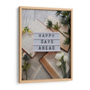 Happy days ahead | Cuadro decorativo de Canvas Lab