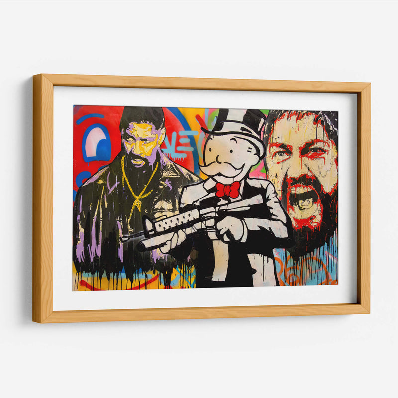 Denzel Leónidas - Alec Monopoly | Cuadro decorativo de Canvas Lab