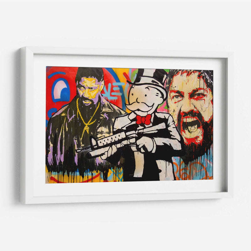 Denzel Leónidas - Alec Monopoly | Cuadro decorativo de Canvas Lab