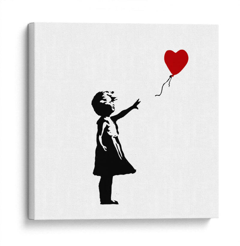 Niña con el globo - Banksy | Cuadro decorativo de Canvas Lab