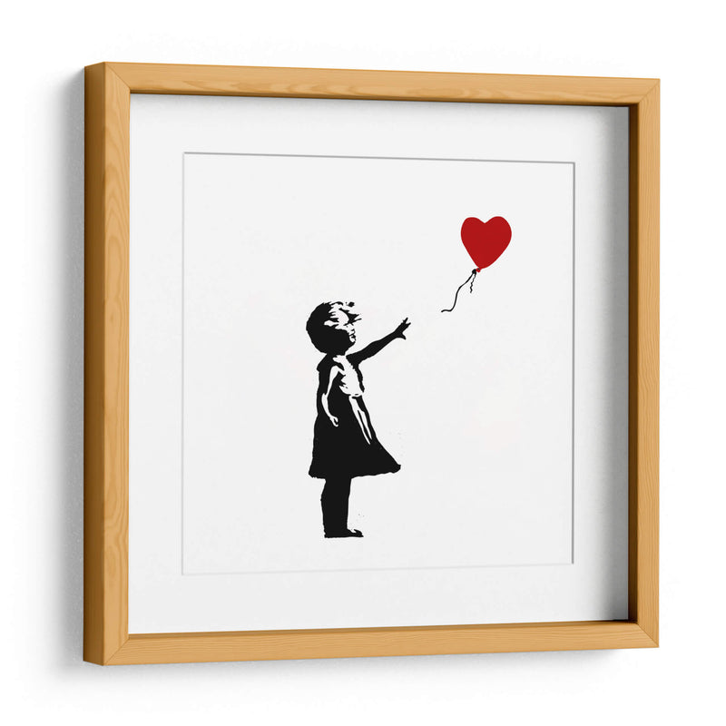 Niña con el globo - Banksy | Cuadro decorativo de Canvas Lab