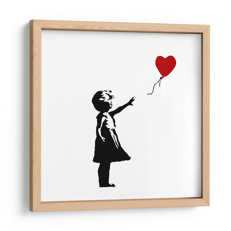 Niña con el globo - Banksy | Cuadro decorativo de Canvas Lab