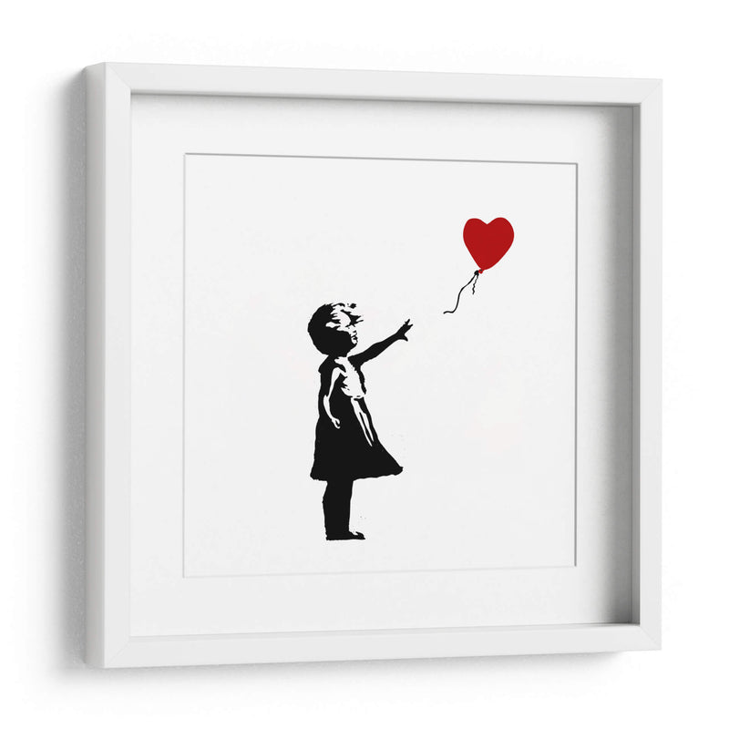 Niña con el globo - Banksy | Cuadro decorativo de Canvas Lab