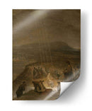 El bautismo de Cristo - Aert de Gelder | Cuadro decorativo de Canvas Lab