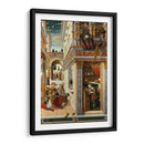 La anunciación con San Emidius - Carlo Crivelli | Cuadro decorativo de Canvas Lab