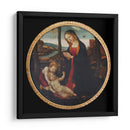 Virgen María con el Niño Dios y San Juanito - Domenico Ghirlandaio | Cuadro decorativo de Canvas Lab