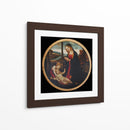 Virgen María con el Niño Dios y San Juanito - Domenico Ghirlandaio | Cuadro decorativo de Canvas Lab