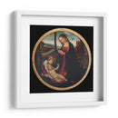 Virgen María con el Niño Dios y San Juanito - Domenico Ghirlandaio | Cuadro decorativo de Canvas Lab