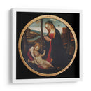 Virgen María con el Niño Dios y San Juanito - Domenico Ghirlandaio | Cuadro decorativo de Canvas Lab