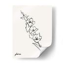 Bosquejo Gladiola I - Grace Popp | Cuadro decorativo de Canvas Lab