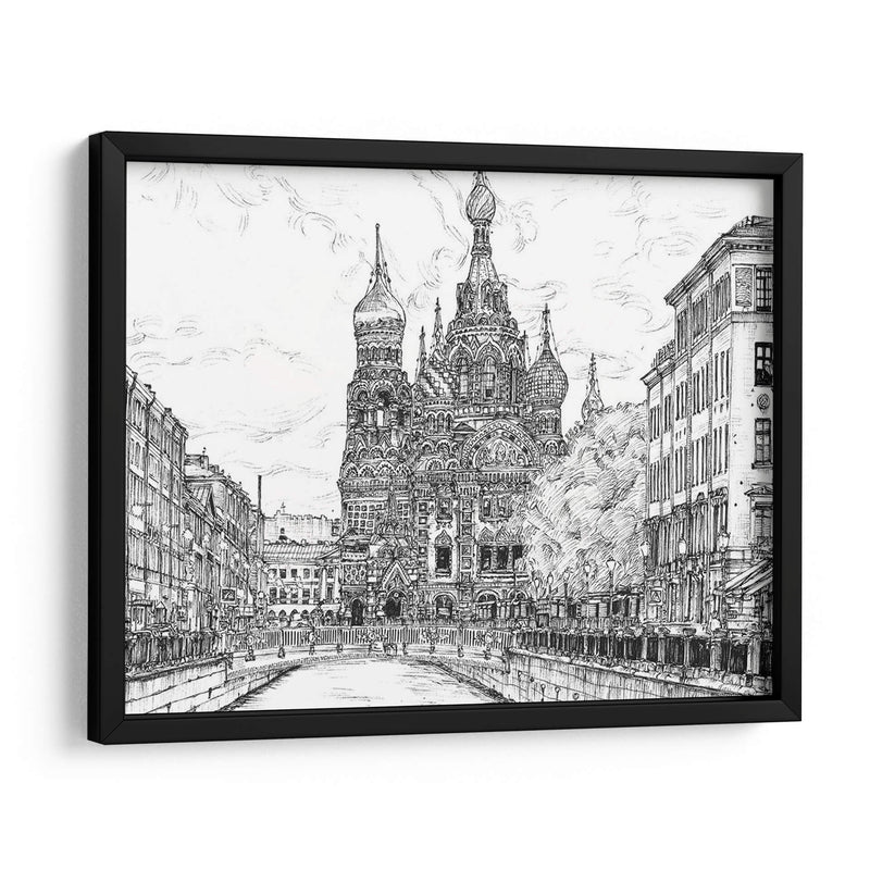 Rusia En Blanco Y Negro Ii - Melissa Wang | Cuadro decorativo de Canvas Lab