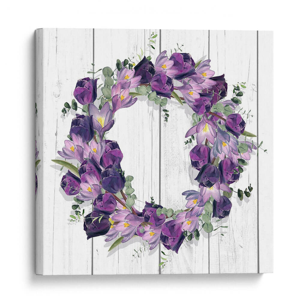 Corona De Tulipán Púrpura I - Jennifer Paxton Parker | Cuadro decorativo de Canvas Lab