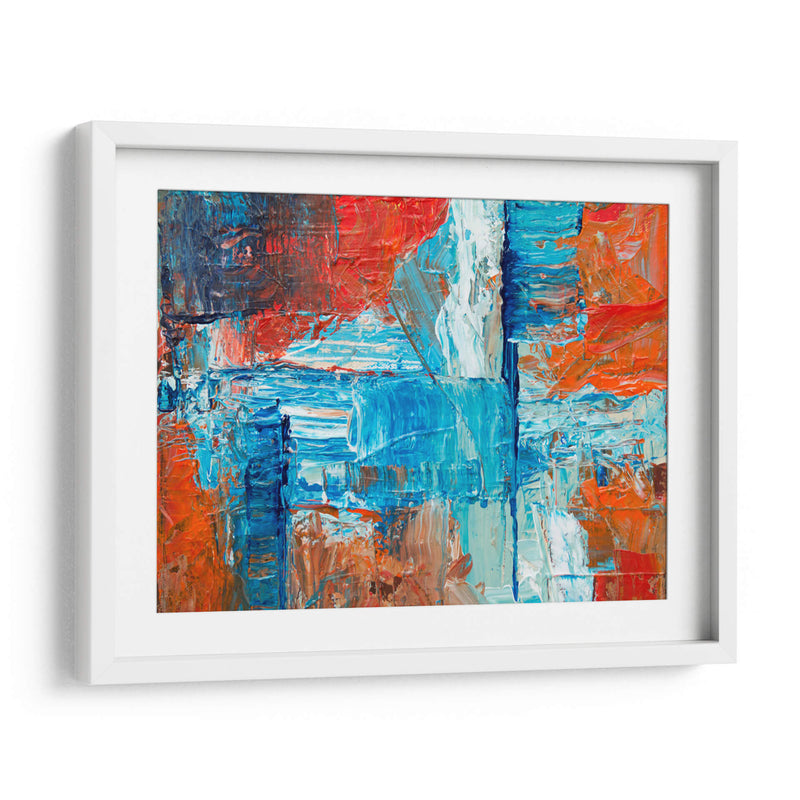 Lago en otoño | Cuadro decorativo de Canvas Lab