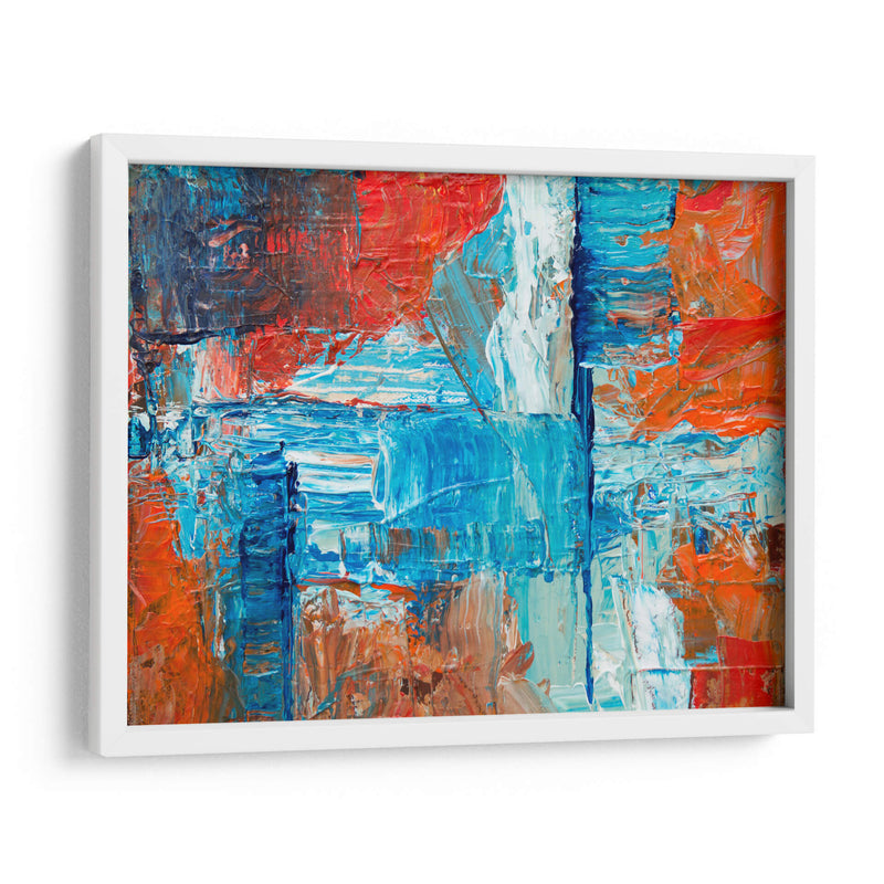 Lago en otoño | Cuadro decorativo de Canvas Lab