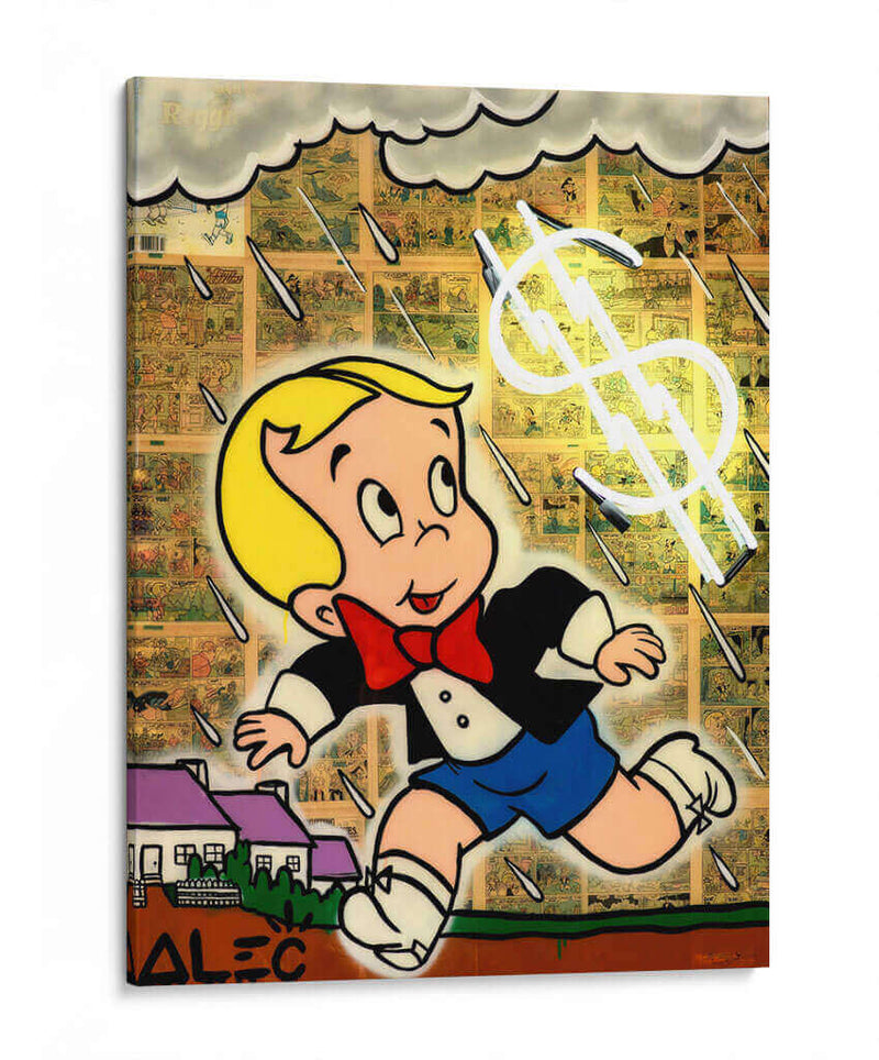 Dollarbolt - Alec Monopoly | Cuadro decorativo de Canvas Lab