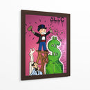 Estatua al dólar - Alec Monopoly | Cuadro decorativo de Canvas Lab