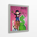 Estatua al dólar - Alec Monopoly | Cuadro decorativo de Canvas Lab