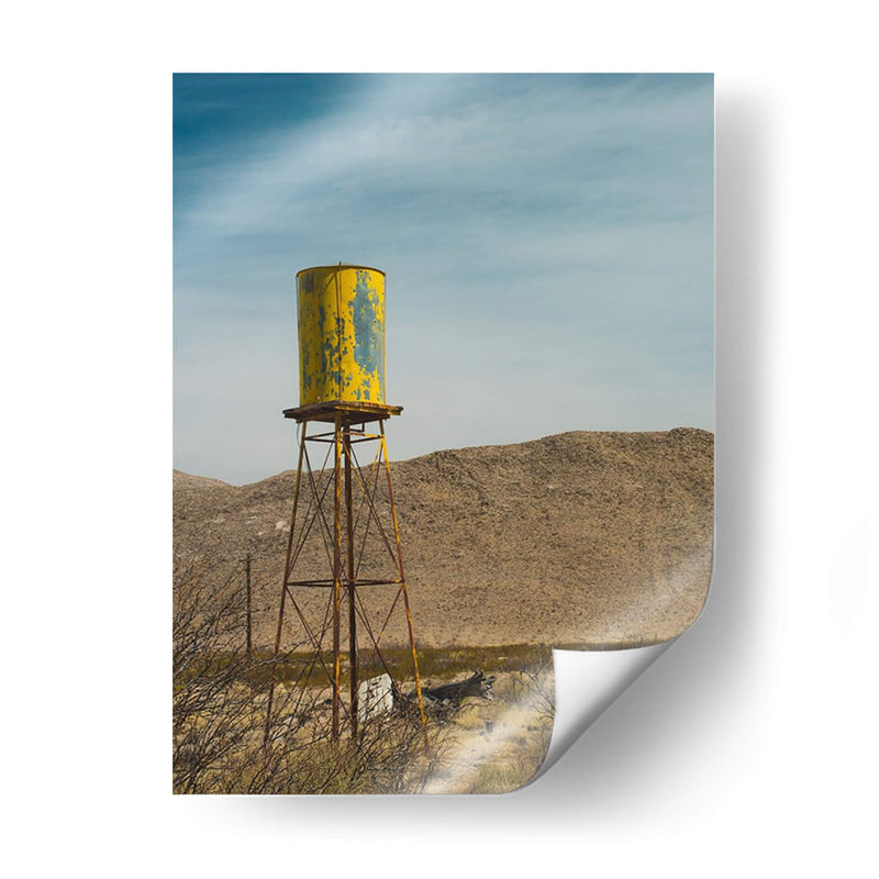 Torre De Agua Amarilla I - Sonja Quintero | Cuadro decorativo de Canvas Lab