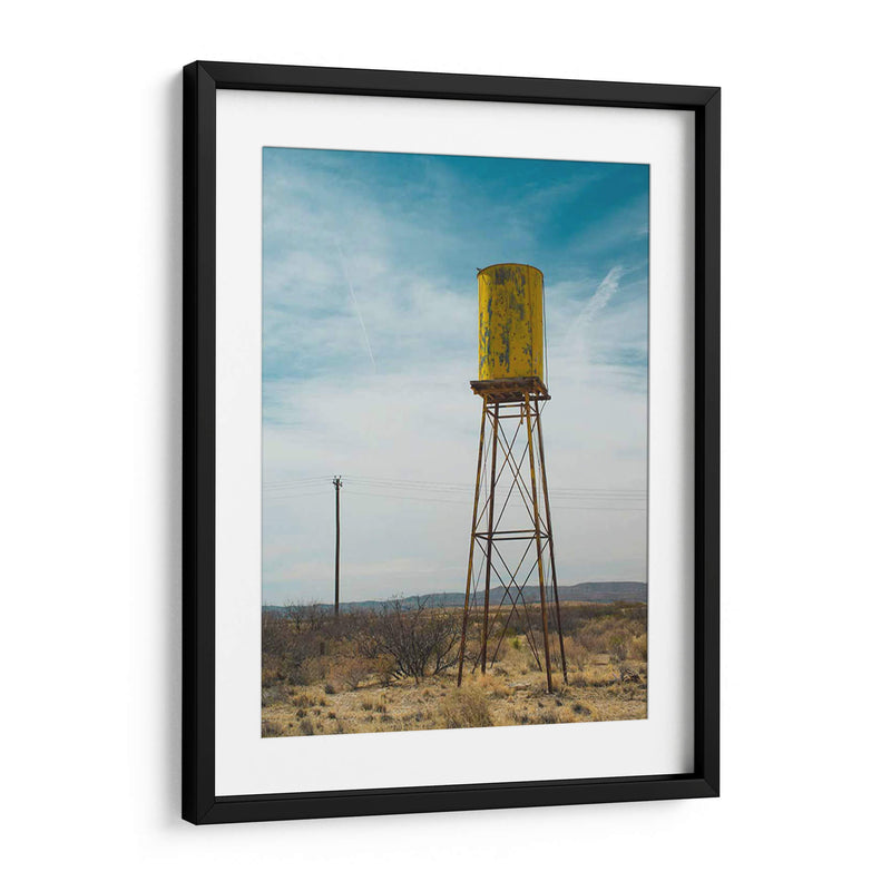 Torre De Agua Amarilla Ii - Sonja Quintero | Cuadro decorativo de Canvas Lab