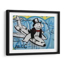 Flying High - Alec Monopoly | Cuadro decorativo de Canvas Lab