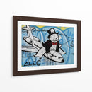 Flying High - Alec Monopoly | Cuadro decorativo de Canvas Lab
