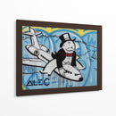 Flying High - Alec Monopoly | Cuadro decorativo de Canvas Lab