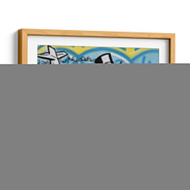 Flying High - Alec Monopoly | Cuadro decorativo de Canvas Lab