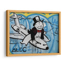 Flying High - Alec Monopoly | Cuadro decorativo de Canvas Lab
