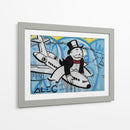 Flying High - Alec Monopoly | Cuadro decorativo de Canvas Lab