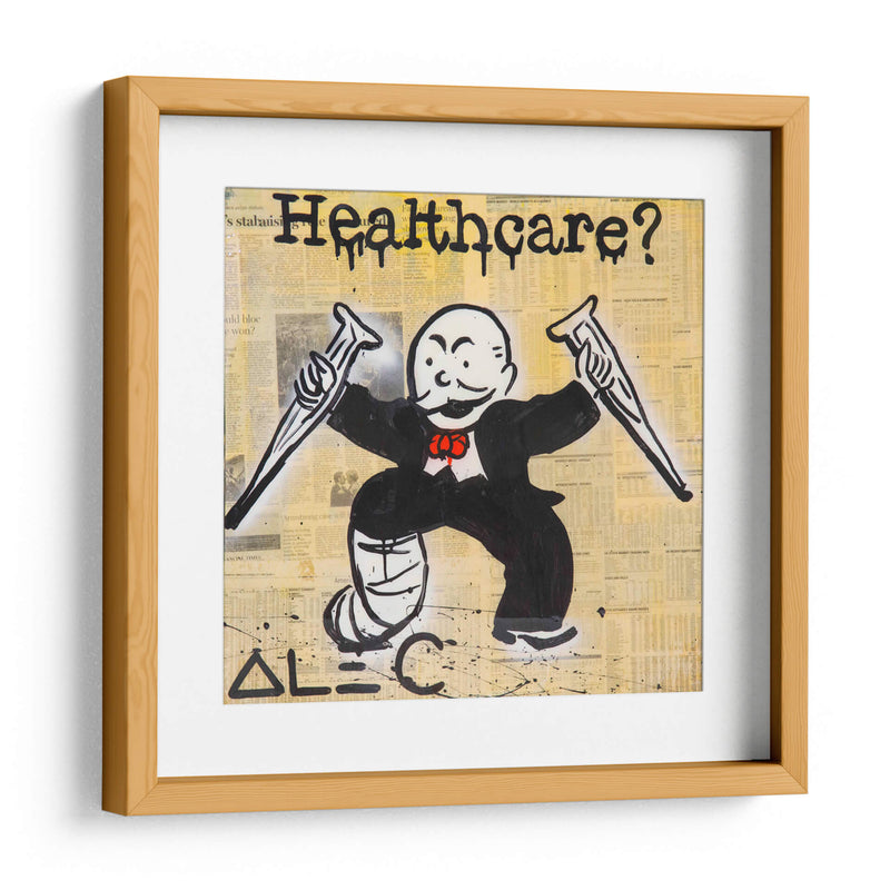 Healthcare - Alec Monopoly | Cuadro decorativo de Canvas Lab