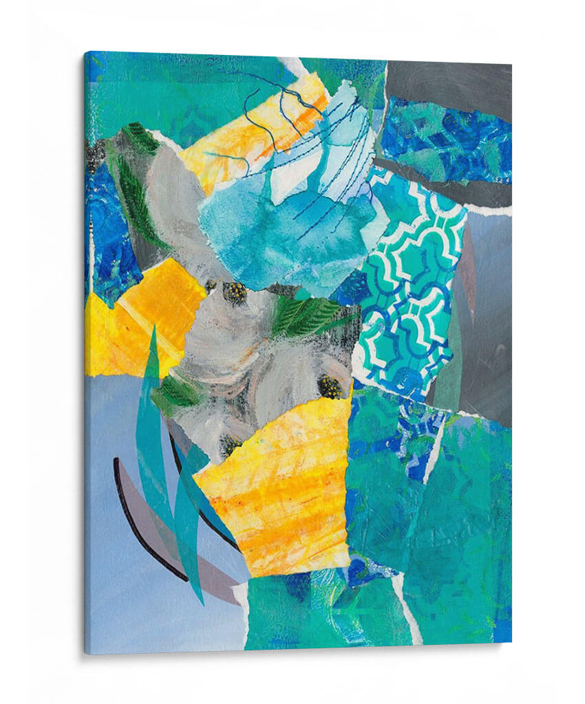Collage Reclamado Iii - Regina Moore | Cuadro decorativo de Canvas Lab
