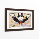 Make It Rain - Alec Monopoly | Cuadro decorativo de Canvas Lab